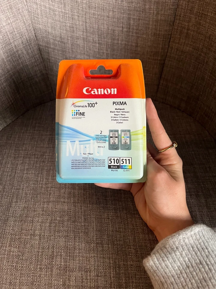 Canon cartouche PG-510 / CL-511 Noir + couleur (point relais) - Photo 1/1