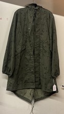 VINTAGE ORIGINAL DEADSTOCK DESERT STORM NIGHT CAMO PARKA SMALL PERFECT COND