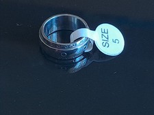 Kinder Spinner Ring Edelstahl Größe 5 (US) ...