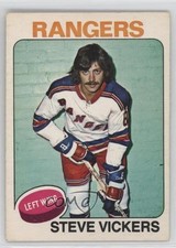 1975-76 O-Pee-Chee Steve Vickers #19 0nr3