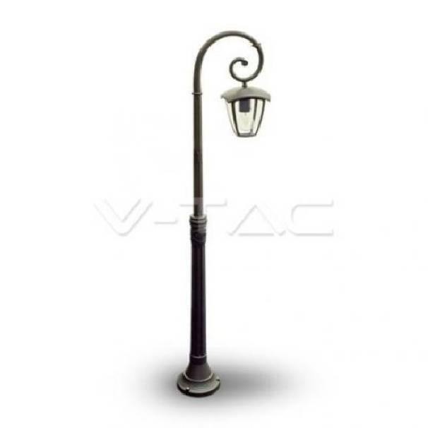 Lampione da Giardino Nero PALLEY 7060 E27 H.1365 - Offerta Online