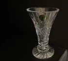 Waterford Crystal Ardmore Footed Trumpet Flower Vase 6"