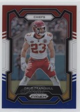 2023 Panini Prizm Red White & Blue Prizm Drue Tranquill #156 1c3k