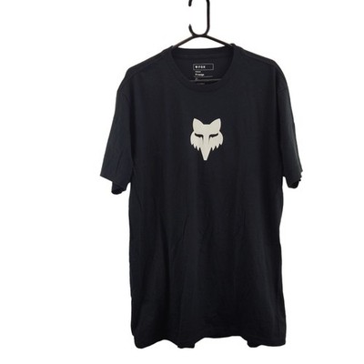 Fox Premium Herren T-Shirt Schwarz & Weiß Bedruckt Coed Y Brenin 2024 Gr. XL