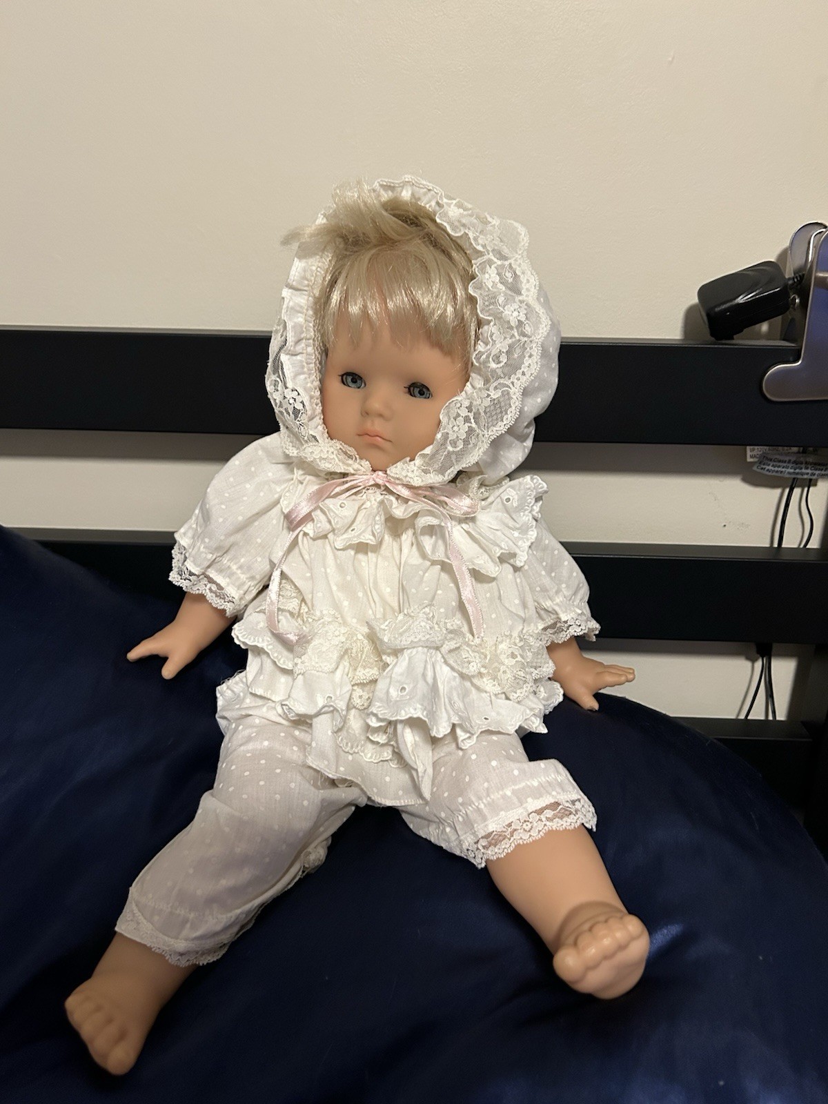 RARE Zapf doll signed Brigitte Zapf 1987 West Germany 17/48