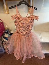 Weissman Pale Pink Sequin Costume With Leotard, Size XLC
