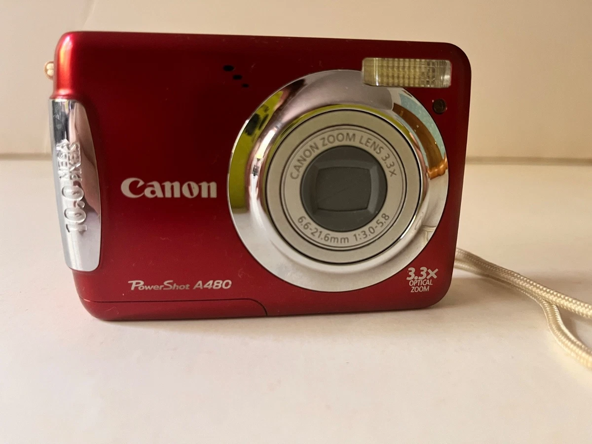 Canon PowerShot A480 Digital Cameras for sale | eBay
