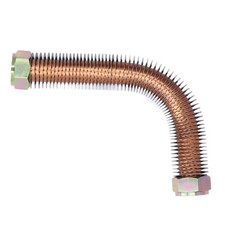 Air Compressor Discharge Tube 25mm Diameter M27x1.5mm Thread x 26.5cm