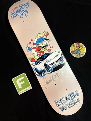 RARE SIGNED Jamie Foy Big Boy Tesla Creeps Deathwish Skateboard