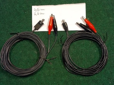 6,60m 4,50m Adapter DIN-Stecker Boxen Anschluß Kabel Lautsprecher Krokodilklemme