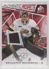 2021-22 Upper Deck SP Game Used CHL Edition Red Jersey Benjamin Gaudreau #14 z7d