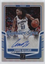 2024-25 Panini Donruss Signature Series Cason Wallace #SS-CWT Auto 0xl5
