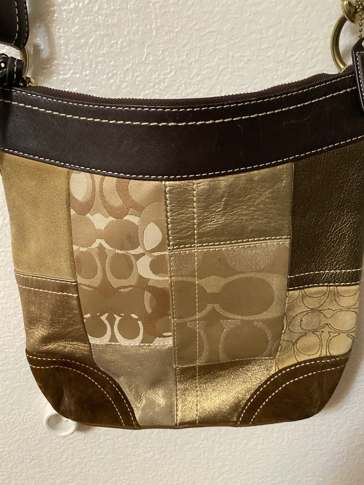 Coach Purse, Handbag  Leather patchwork handbag L… - image 1