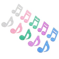  10 Pcs Jewelry Making Charms Musical Note Pendant Acrylic Decorative