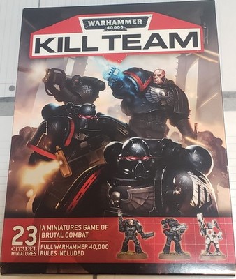 Warhammer 40k Kill Team Space Marines and Tau Starter Set RULES AND BITS ONLY
