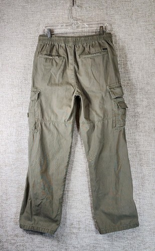 PACSUN Baggy Cargo Pants Canvas Mens S Khaki Outdoors Skateboarding Gorpcore - Picture 8 of 15
