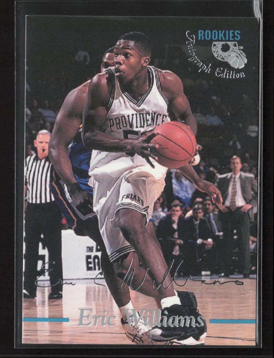 1995 Classic Rookies #13 Eric Williams Autograph Edition