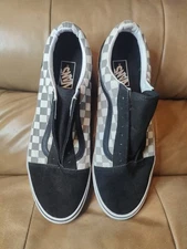 NWOB Vans Old Skool Cosmic Check Reflective Gray & White Sneakers VN0A5JMIB9J 12