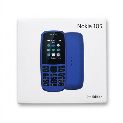 Nokia 105 (2019) 4th Edition TA-1174 Dual SIM Unlocked FM Radio Black Open Box