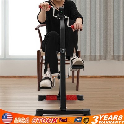 Black Pedal Exerciser Bike, Fitness Bike, Exerciser Bike w/LCD screen display