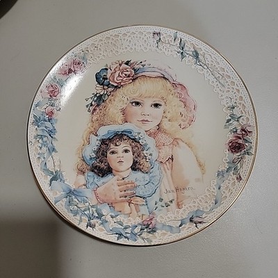 Jan Hagara,  Cathy,  Dear to My Heart Collector Plate 1989 #0088C [Exc Cond]