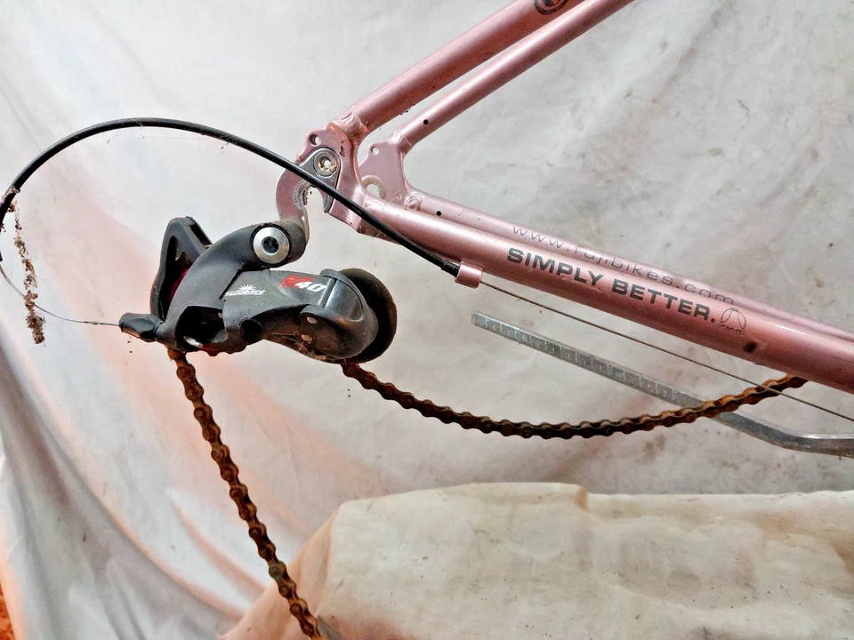 2015 Fuji Absolute 4.0 Conjunto de Quadro de Bicicleta de Estrada Híbrida Médio 17" Java Cafe Commuter~ - Imagem 4 de 4