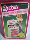 Vintage 1982 Mattel Barbie Stove/microwave Oven Dream Furniture Collection Made