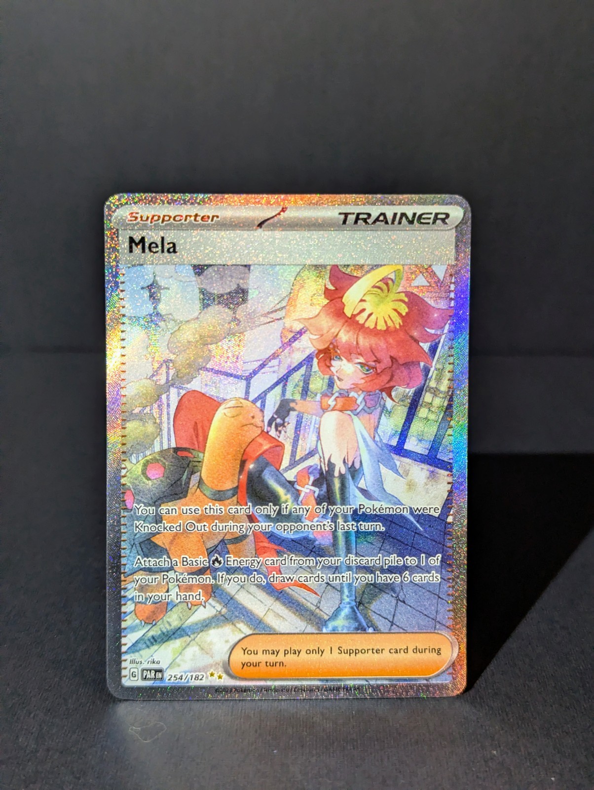 Pokémon- Mela 254/182 SV04: Paradox Rift Holo -NM-
