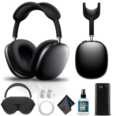 Apple AirPods Max (Space Gray) (MGYH3AM/A) - Max Bundle