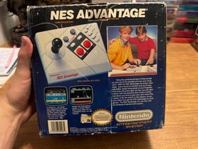 Nintendo NES Advantage video game arcade joystick controller CIB complete L@@K