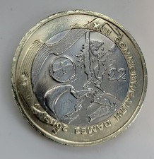 2002 Commonwealth Games England Two Pound £2 Coin Circulated