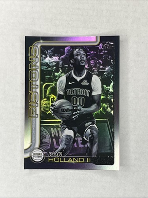 #ad 2025 26 RON HOLLAND II Topps Target Exclusive Black Friday Blackout Foil # 42 $1.75