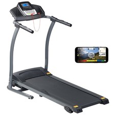 Profi-Laufband mit App & Bluetooth, Pulsmesser, 12 Programme, 1.100 W