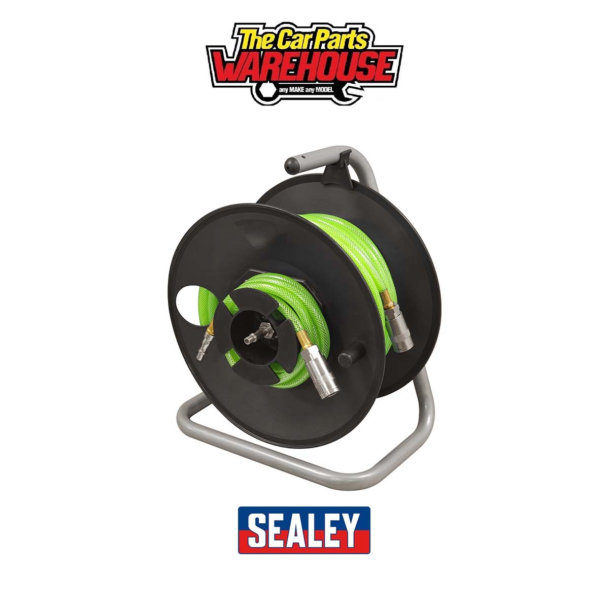 Sealey SA825 20m Portable Manual Air Hose Reel 6mm ID