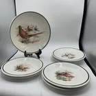 La Primula Set Of 7 Plates And 1 Large Bowl Talk Rabbit, Ducks, Pheasant Pasta