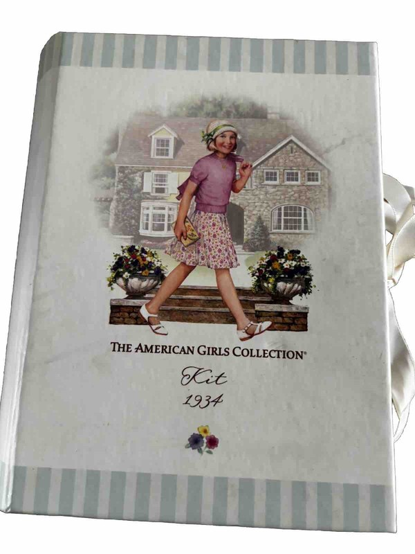 Vintage Hallmark 2003 American Girl Kit Mini World Playset New Paper Doll