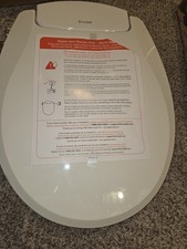 Brondell Swash S102-EW Non-Electric Bidet Toilet Seat, Elongated-White