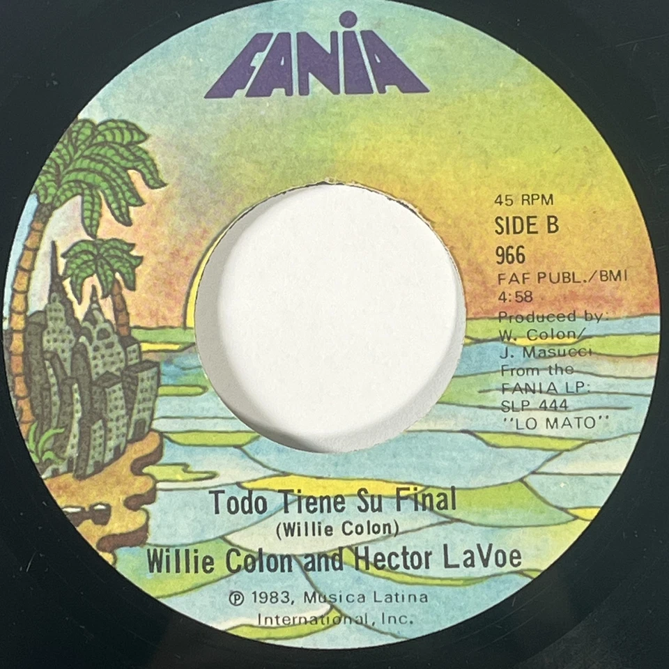 Latin Willie Colón And Hector Lavoe - Juanito Alimaña / Todo Tiene Su Final Fa Foto 2 de 2