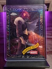 Topps Marvel Chrome 2025 Baron Zemo Black Spider Refractor /399