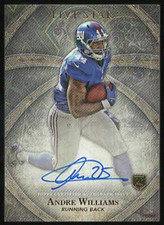 2014 Topps Five Star ANDRE WILLIAMS On-Card Autograph Rookie Auto RC #FSA-AW