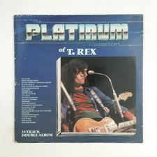 T. REX Platinum Collection Of PLAT1002 pag 2xLP UK Vinyl VG++ Cover VG 1981