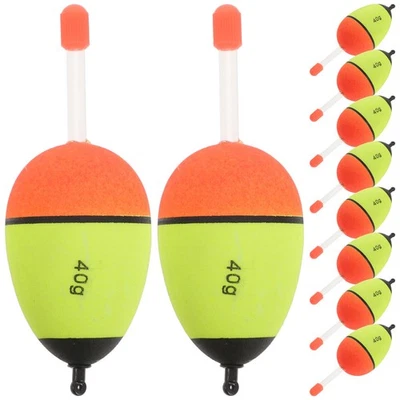 10 Pcs Accessoires De Pêche Flotteur Peche Carpe Au Coup Flotteurs À La - Photo 1/4