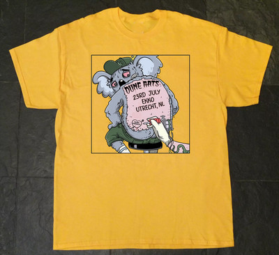 NEW DUNE RATS Concert Tour 2025 Shirt Yellow All Size S to 5Xl AL950