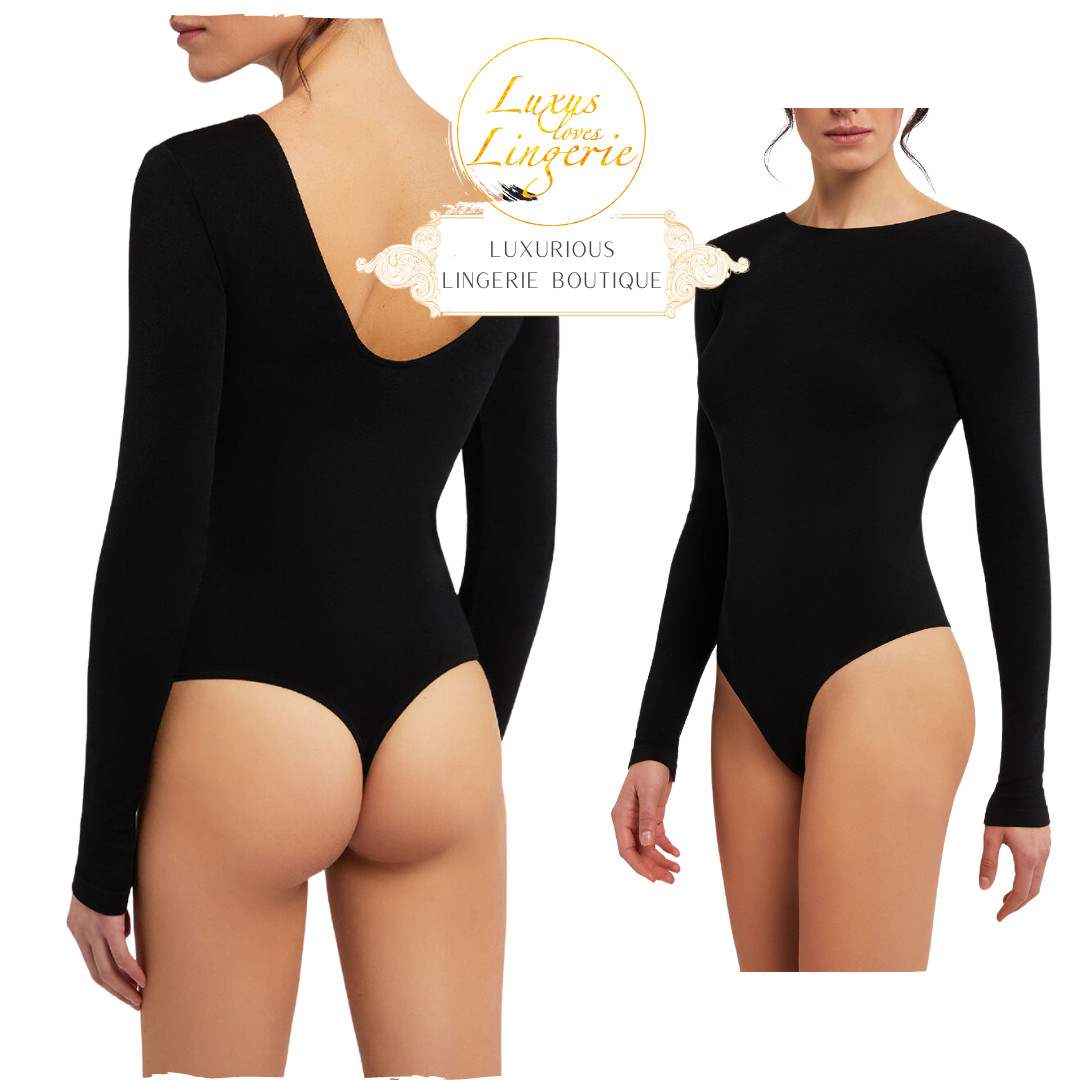 MEMPHIS STRING BODY By Wolford M Medium Black