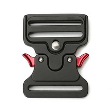 Tactical Belt Buckle 50mm-52mm Width Quick Release Sturdy Metal Buckle for Belts