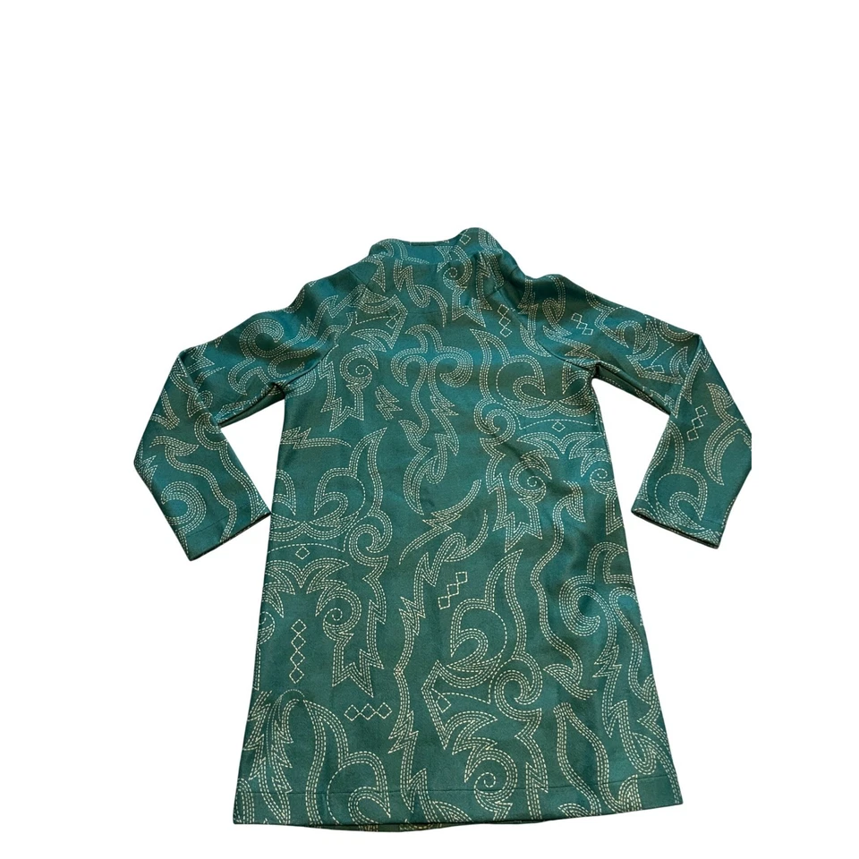 Chaqueta vaquera Sterling Kreek verde azulado con botones delanteros talla S usada en excelente estado Foto 3 de 4