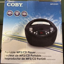 Coby MPCD281 Portable MP3/cd Player Brand New
