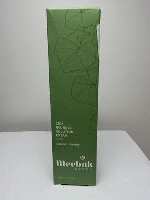 Meebak Cica Redness Solution Cream Lite Correct +soothe 1.7fl.oz.