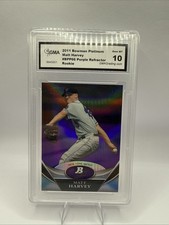 2011 Bowman Platinum Matt Harvey Purple Refractor Rookie