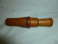  Vintage 5-1/4 Inch Wood Luck Custom Calls Duck Call  Lot N-380